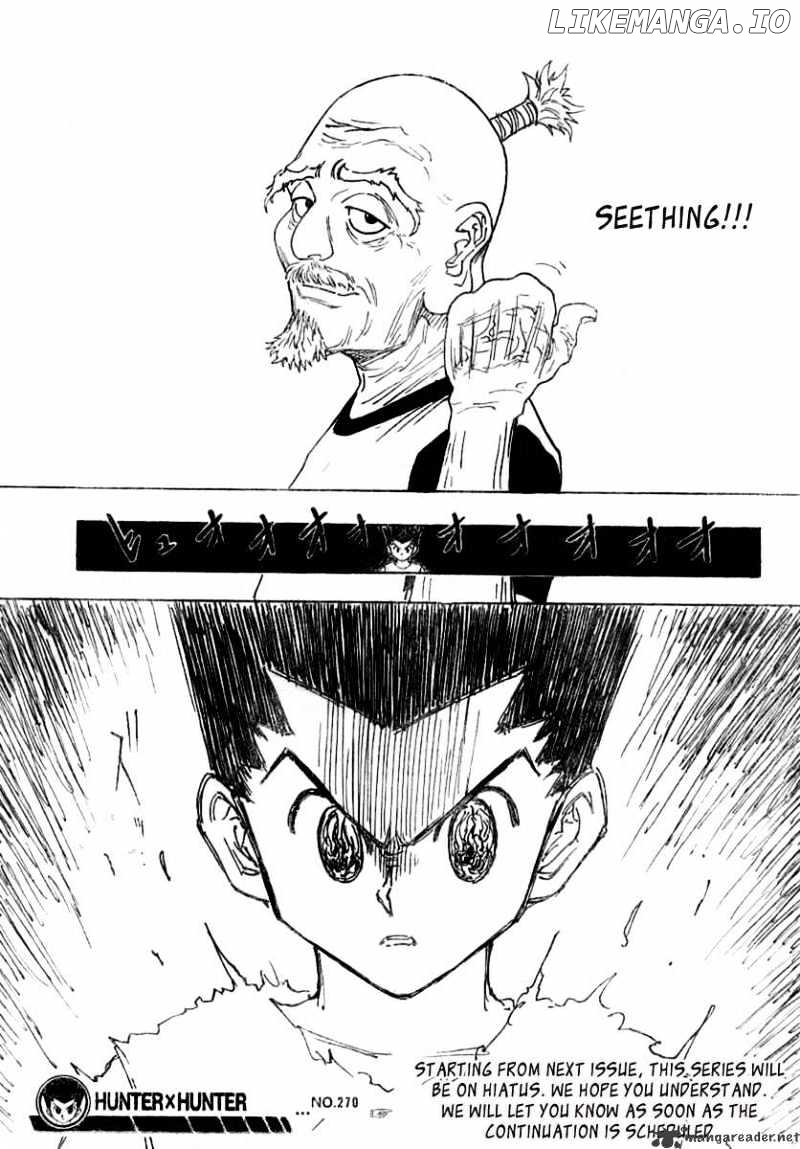 Hunter x Hunter, Chapter 270 image 16